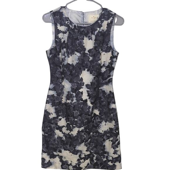 Kate Spade Leena Floral Shift Dress Women's 4 Silk Sleeveless Formal Cocktail - Picture 2 of 9